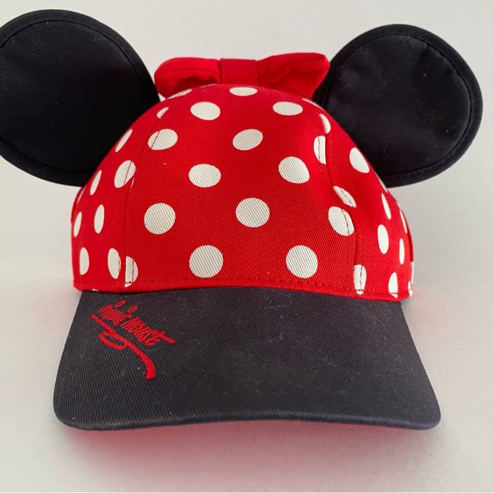 Disney Red Polka Dot Minnie Mouse Cap
